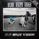 Subhumans 29:29 Split Vision Front Cover