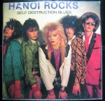 Hanoi Rocks "Self Destruction Blues" (Front Cover)